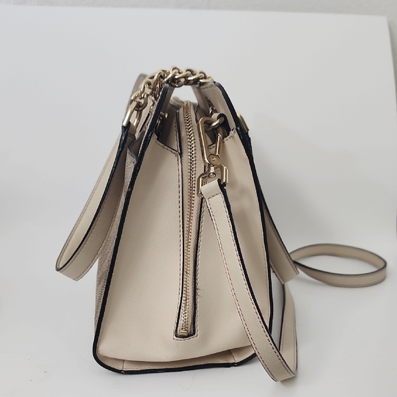 Calvin Klein Hayden Monogram Chain Satchel - Picture 4 of 12